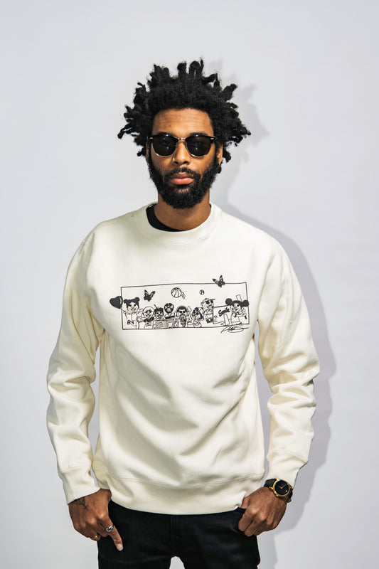 Phil Simpson Mural Crewneck