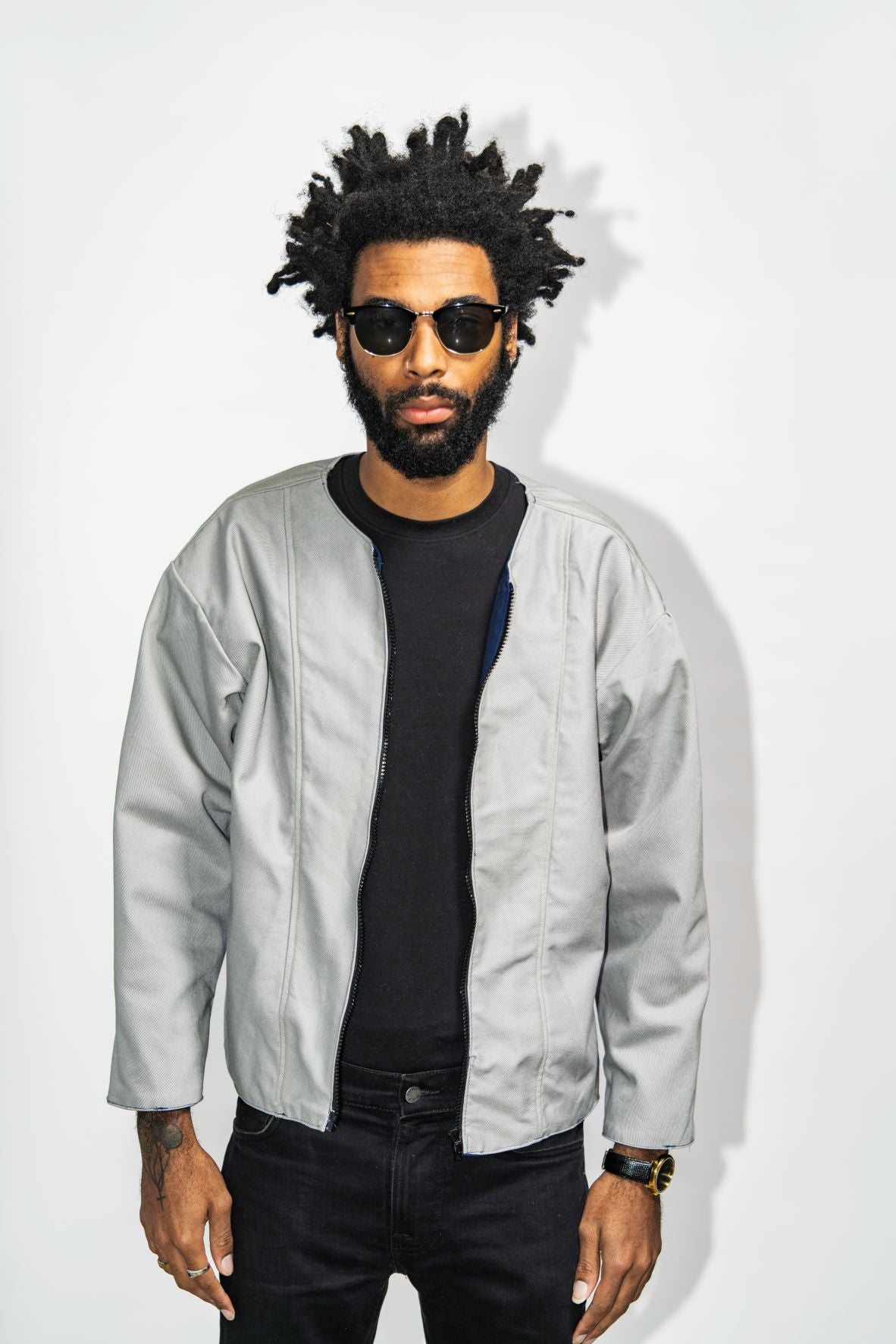 Reversible Twill Jacket (Unisex)